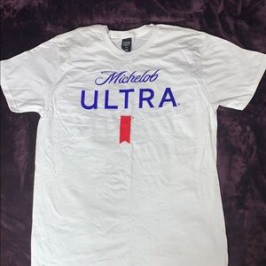 Michelob Ultra White T-Shirt sz. Large NWOT